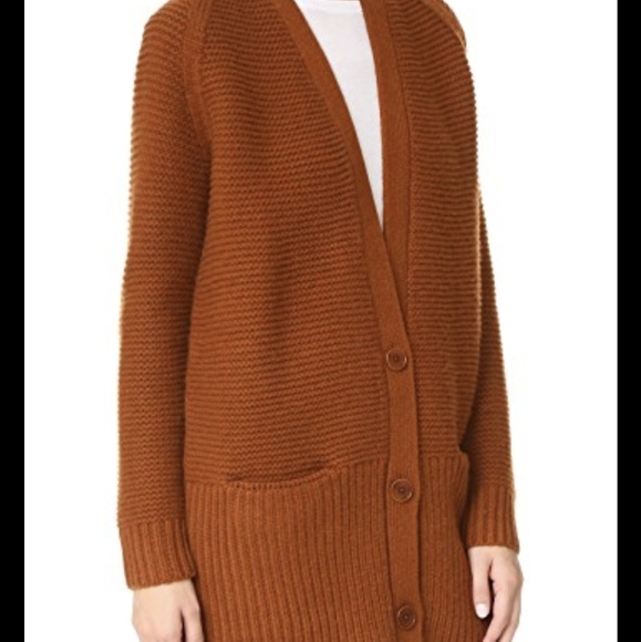 vince wool and cashmere cardigan